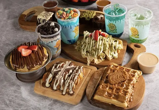 Juice time & Papa kunafa